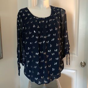 Roz & Ali 2X Bubble Hem Top